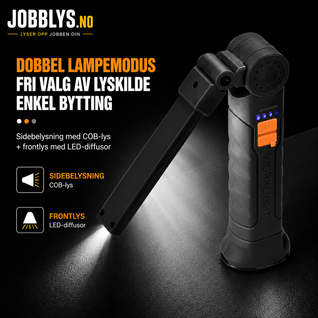 Bærbar COB arbeidslykt