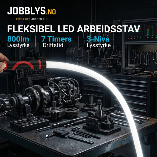 Fleksibel LED arbeidsstav